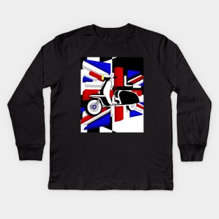 Scooter UK Kids Long Sleeve T-Shirt